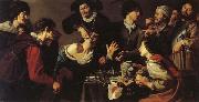 Theodoor Rombouts The Tooth-puller Spain oil painting artist